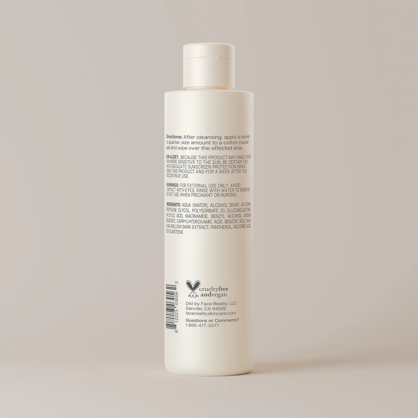 Face Reality Sal-C Toner 6 oz